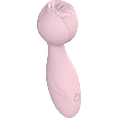 Female Vibrator Tongue Licking Rose Suction Vibrator G-spot AV Stick 3 Speed 7 Frequency Adjustable Masturbator Dildo 18 Years O