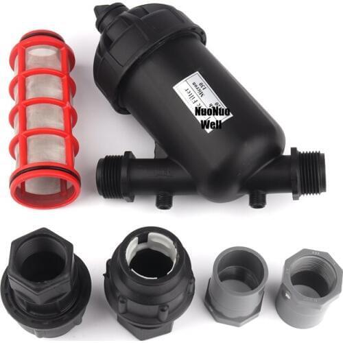 1pc Big 2 Inch 63mm 2.5 Inch 75mm 120Mesh 130Micron Y Type Meshy Screen Filter Farm Irrigation Fertilization Water Pump Adapter