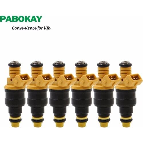 6 pieces x For Volvo Fuel Injector Fits 240*740*940*960 0280150762