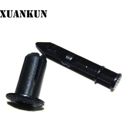 XUANKUN Motorcycle Accessories Head Cover Plastic Card Instrument Triangle Board Fastener Decorative Board CFMOTO