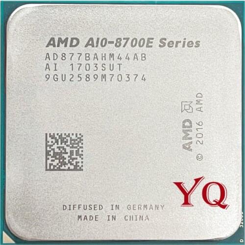 AMD PRO A10-8770E A10 8770E A10 8700E 2.8 GHz 35W Quad-Core CPU Processor AD877BAHM44AB Socket AM4