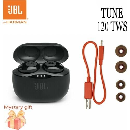 JBL TUNE 120TWS True Wireless Headphones Bluetooth Stereo Bass Sound Wireless Bluetooth Earphone Sport Wireless Earbuds With Mic