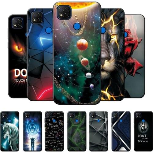 For Redmi 9C Case Butterfly Case For Redmi 9C NFC Soft Silicone TPU Phone Case For Redmi 9C 9C NFC Protective Case Redmi 9C NFC