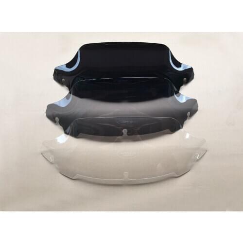 17cm / 7" Windshield case For Harley-Davidson Electra Street Glide Touring Flht 2014-2016 Dark smoke / transparent / light smoke