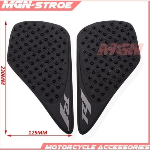 For YZF1000 YZF-R1 YZF R1 2007 2008 07 08 Motorcycle Protector Anti slip Tank Pad Sticker Gas Knee Grip Traction Side Decal