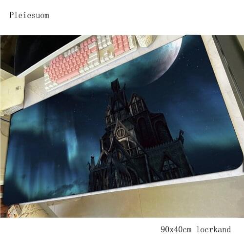 Skyrim mouse pad gamer best seller mousepad 900x400x4mm rubber desk mat Popular gaming accessories game keyboard mats oversized