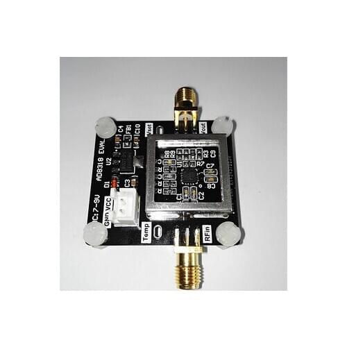 Wattmeter Logarithmic Detector1M-8GHz 70dB Logarithmic Detector Dynamic ALC AGC Control Digital Wattmeter AD8318 Model New