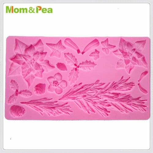 MPA1787 Christmas Tree & Deco Silicone Mold Gum Paste Chocolate Ornamental Fondant Mould Cake Decoration Tools