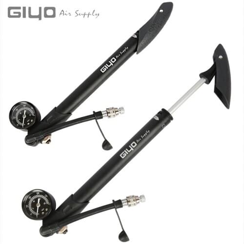 GIYO GS-41P Universal High-Pressure Double Cylinder Portable Mini Inflator Self Driving Cycling Equipment Bicycle Pump