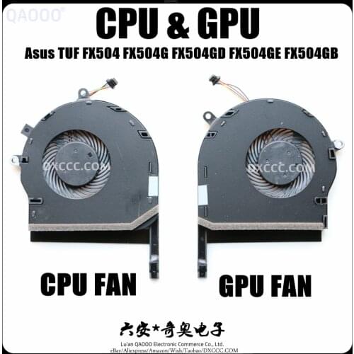 Laptop Gaming Fan For Asus TUF5 FX80 FX80GD FX80GE FX80GM FX80F ZX80F FZ80F FX504GD FX504GE FX504GB Laptop CPU Cooling Fan