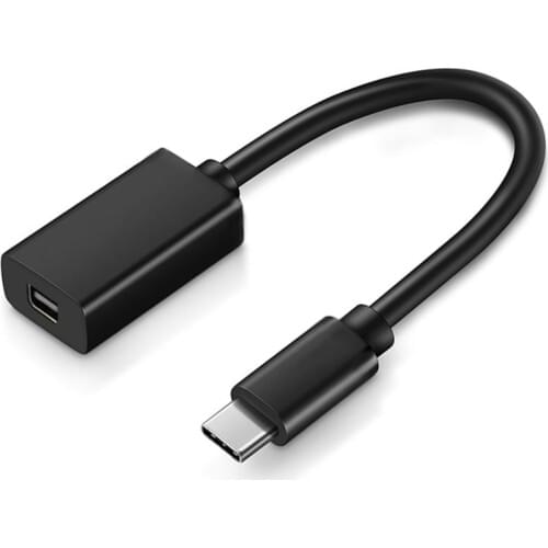 USB-C to Mini Display Port Adapter USB 3.1 Type C (Thunderbolt 3) to Thunderbolt 2 Adapter For MacBook Pro 4K60HZ DP Convert