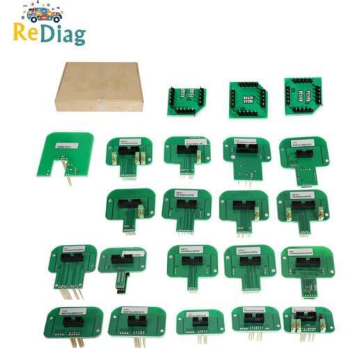 Full Kits BDM 22pcs Adapters Frame Fit For V2 5.017 Galletto 4 FGTECH V54 BDM100 Full Set Plastic BDM Frame