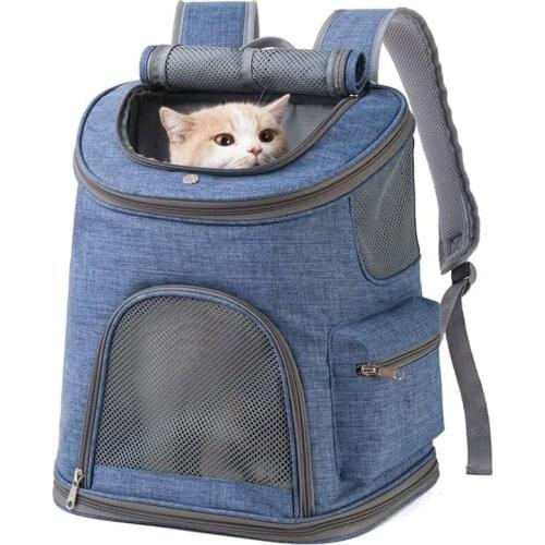 Pets Small Dog Backpack - Cat Backpack Airline Approved - Dog Carrier Backpack for Small Dogs, Puppy, Cats, Rabbits
