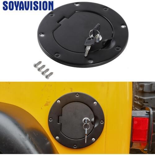 With Lock Oil Tank Cover For Jeep Car Accessories Fuel Tank Cover For Jeep Wrangler TJ 1997-2006 car accessories Oil Tank