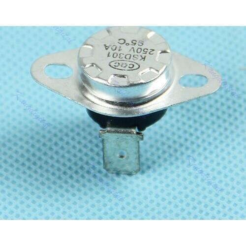 Normal Close Temperature Controlled Switch Thermostat 250V 10A 1pc KSD301 95C L22