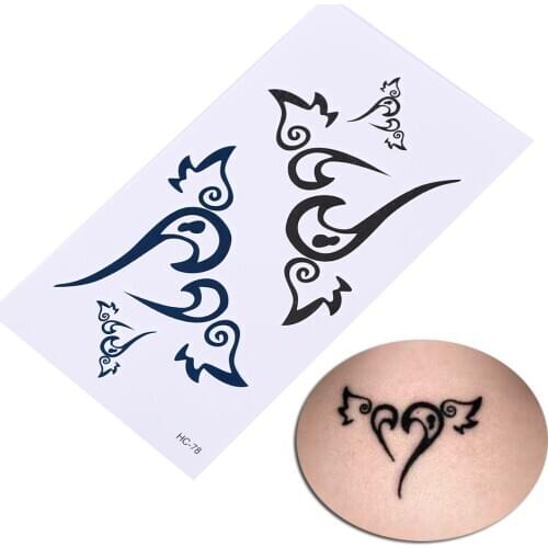 Waterproof Temporary Tattoo Stickers Female Persistent Sex Simulation Small Fresh Shoulder Chest Cute Flower Tatto