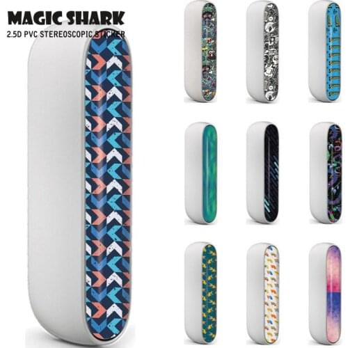 Magic Shark New PVC Watperoof Stereo Dreamy Flag Cover Sticker Film Case for IQOS3 IQOS 3
