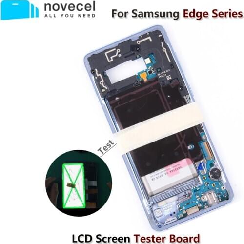 Novecel Motherboard LCD Tester Board For Samsung Galaxy Note 20 8 9 10 S10 S9 S8 Plus S7edge Display Touch Functional Tester