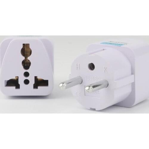 1PC Universal EU UK US AU DE Power Socket Plug Adapter International Travel Adapter Electrical Plug Converter Power Socket