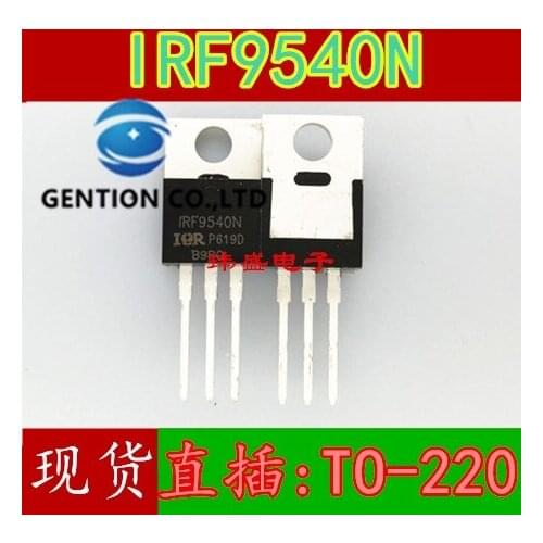 10PCS IRF9540N F9540 field-effect tube 23 P channel MOS tube TO a 100 v-220 in stock 100% new and original