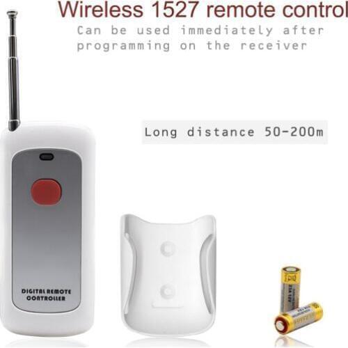 1527 learning code 433.92MHz remote controller with antenna 1 button high quality