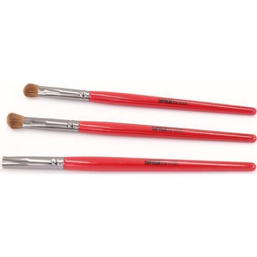 Yaqi 3pcs Animal Hair Eyeshadow Makeup Brush