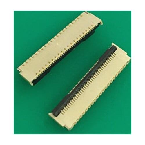 30pcs FPC Cable Connector 0.3 Pitch Double-row 41-pin Front Insert After Pressure Flip Cover Ultra-thin For Phone Cable Socket