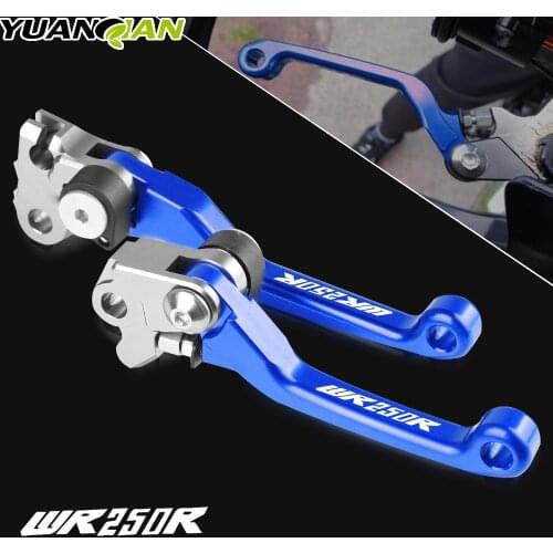 CNC Motorcylce Custom Made Brake Clutch Lever For YAMAHA WR250R WR 250R WR250 R 2007-2017 2008 2009 2010 2011 2012 2013 2014