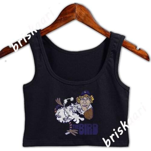 Detroit Baseball Bird Crop Top Women Tank Top Customize Fashion Spring Autumn Sexy Girls Plus Size 4xl Unique Vest