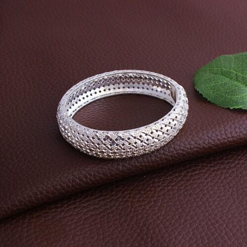 Fansheng New Arrival Silver Color Bangle for Women Fashion Jewelry Africa Wedding Habesha Eritrea for women gift