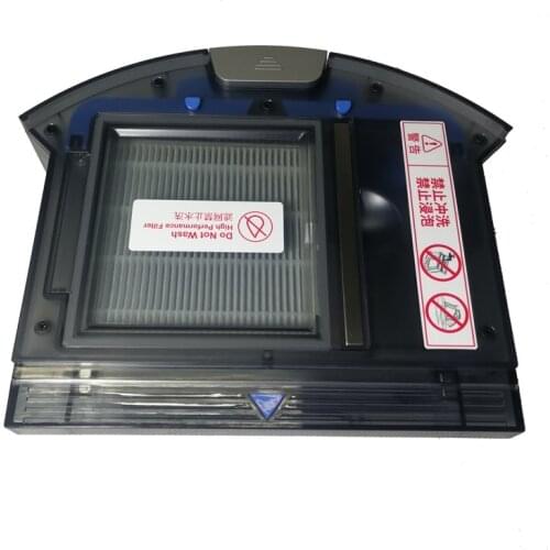 Vacuum Cleaner Dust Box Bin Filter for Ilife V8s V80 X750 V8 Pro V8c/V85/V8e/V8 Plus Robot Vacuum Cleaner Large Dustbin Filters