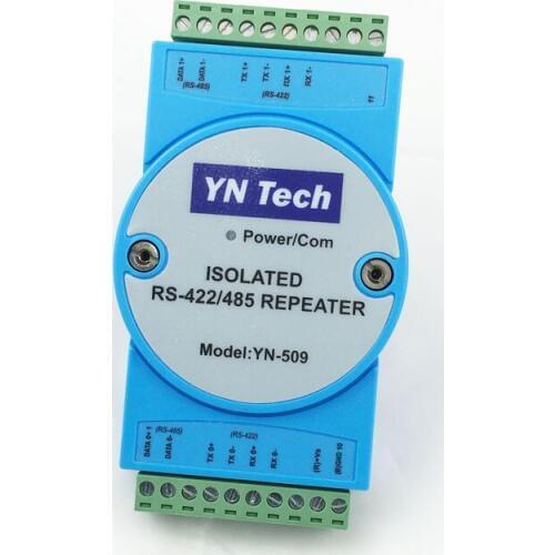 YN509 industrial level photoelectric isolation RS485 repeater, RS485/422 signal, Daewoo Tai ut509