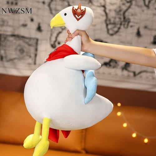 Game Genshin Impact Tartaglia Duck Plush Doll Toy 60cm Big Pillow Cushion Stuffed Cosplay Props