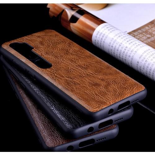Luxurious leather case for Xiaomi Mi note 10 CC9 pro with Business design ,with TPU+PC 2in1 material ,for Mi note 10 pro coque