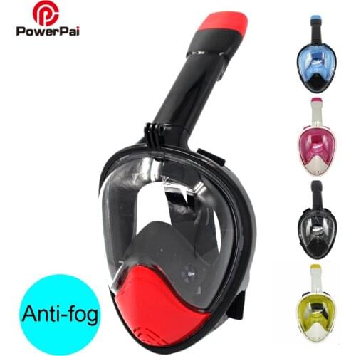 Underwater Breathing Snorkel Diving Mask Set Anti-fog Full Face Snorkeling Mask Scuba spearfishing Equipment Swimming Training