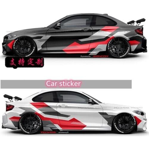 Car sticker FOR 1 2 3 4 5 6 7 series Exterior decoration modified racing sticker