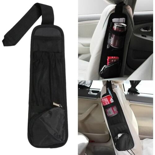 Nylon Car Seat Side Organizer Multi Pocket Front Seat Hanging Storage Bag Universal Auto Interior Styling Accessories