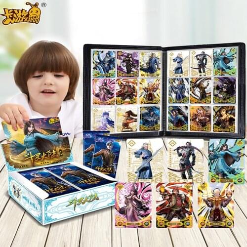 New Dou Luo Da Lu Cards Douluo Dalu Game Tang San Paper Cards Kids Toys Girl Boy Collection Christmas Stationery Gift