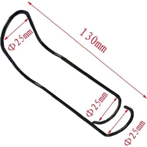 Greenhouse Double U-shaped tube pressure top spring 25MM 32MM pipe fixing buckle
