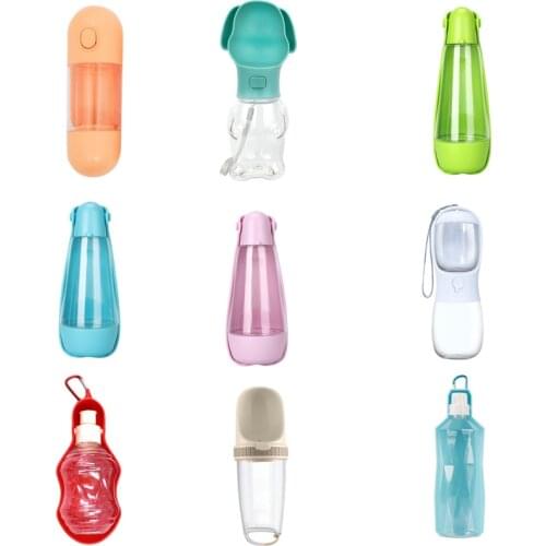 Portable Folding Pet Dog Water Bottle Puppy Cat Travel Drinking Bowl Outdoor Pet Water Dispenser Feeder Bowl Pet Product