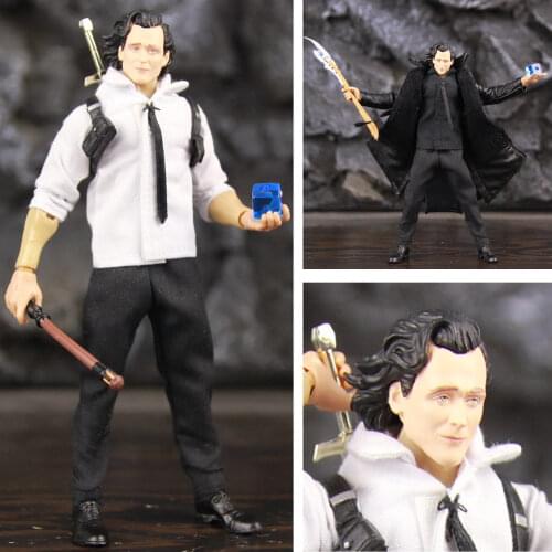 Custom Disney+ TV Marvel Loki 6" Action Figure Variant TVA Laufeyson Odinson God of Evil Lies Legends Toys Doll Model