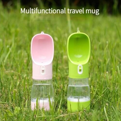 Portable Dog Water Bottle Travel Pet Food Bowl For Cat High Temperature Resistance Leak Proof Outdoor Water Feeder Pet Supplies