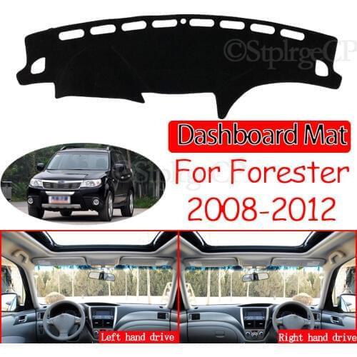 For Subaru Forester 2008 2009 2010 2011 2012 Anti-Slip Mat Dashboard Cover Carpet Sunshade Dashmat Car Accessories SG SH SJ SK