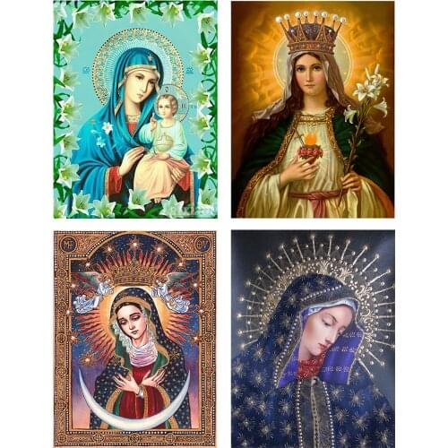 Religious Series DIY 5D Diamond Painting Partially Special-shaped Drill Diamond Painting Home Decoration Creative Gift 30x40cm