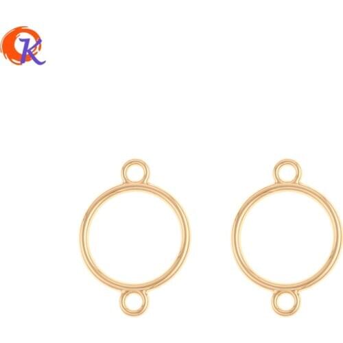 Cordial Design 200Pcs 15*21MM Jewelry Accessories/DIY Making/Earrings Connectors/Ring Shape/Hand Made/Jewelry Finding Components