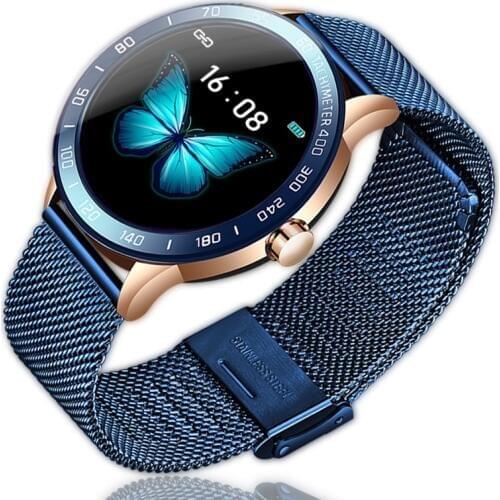 LIGE Luxury Brand Fashion Smart Watch Men Women Waterproof Heart Rate Blood Pressure Monitor Men Sport Watch For Android IOS