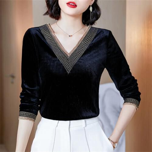 SPECALDFY Black Blouses