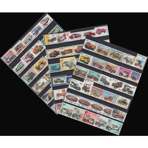Topic Cars 100 PCS World Wide Unused collectible Postage Stamps With Post Mark All Different No Repeat Off Paper For Collection