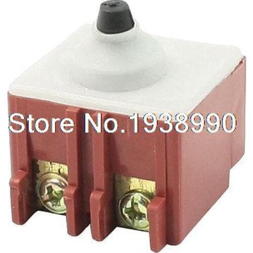 Angle Grinder AC 250V 6A 125V/12A DPST Pushbutton Switch for Bosch 6-100