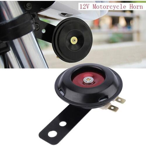 Universal 12V 105DB Scooter Moped Motorcycle Electric Loud Air Horn Klaxon Siren Motorcycles Accessories Hot Sale